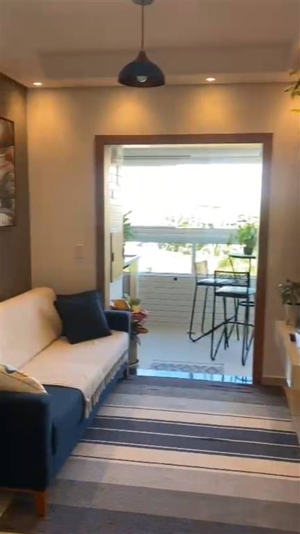 Apartamento com 1 quarto e 45 m² em Vila Guilhermina, Praia Grande