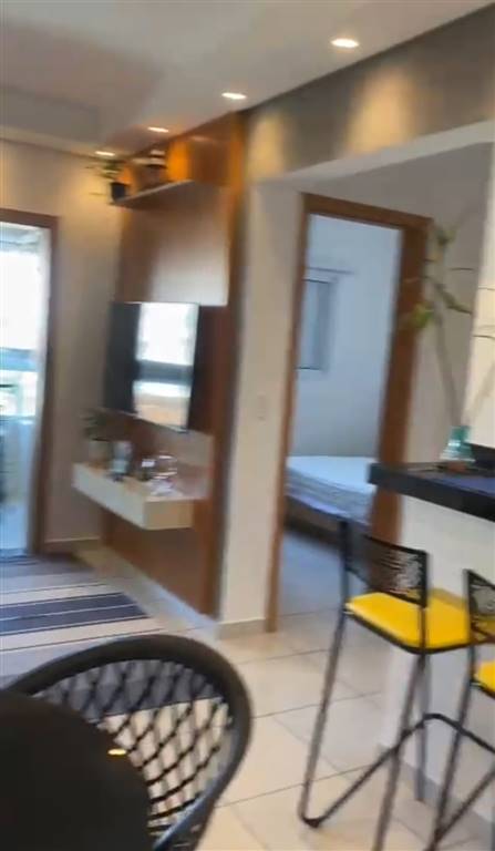 Apartamento com 1 quarto e 45 m² em Vila Guilhermina, Praia Grande
