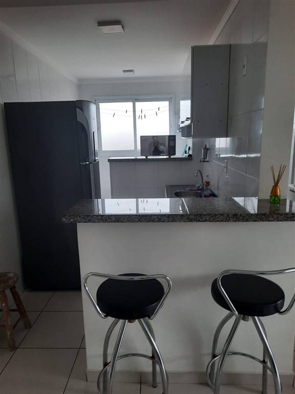 Apartamento com 1 quarto e 44 m² em Vila Guilhermina, Praia Grande
