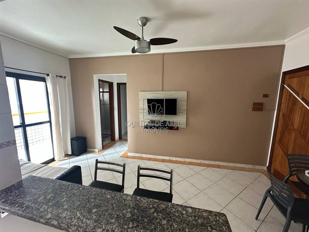 Apartamento com 1 quarto e 56 m² em Boqueirão, Praia Grande