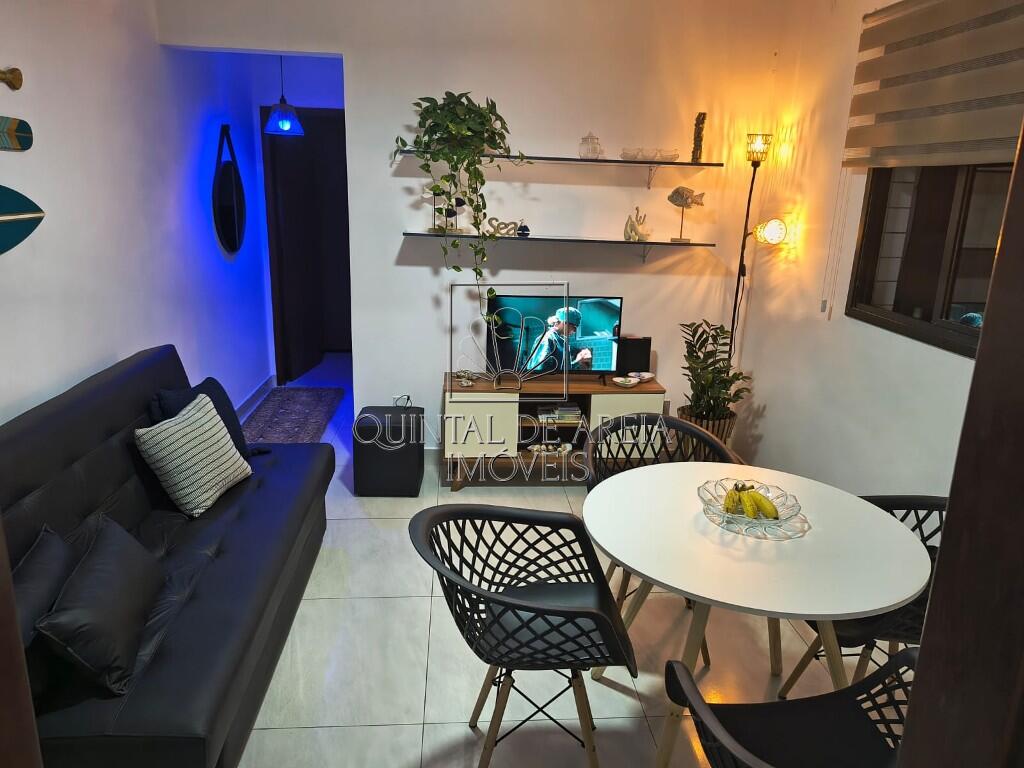 Apartamento com 1 quarto e 46 m² em Boqueirão, Praia Grande