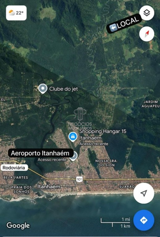 Terreno com 130000 m² em Vila Tupi, Praia Grande