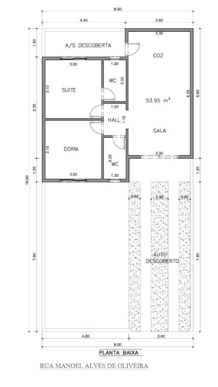 Casa com 2 quartos e 55 m² em Agenor De Campos, Mongaguá
