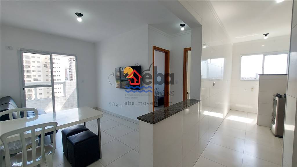 Apartamento com 1 quarto e 45 m² em Boqueirão, Praia Grande