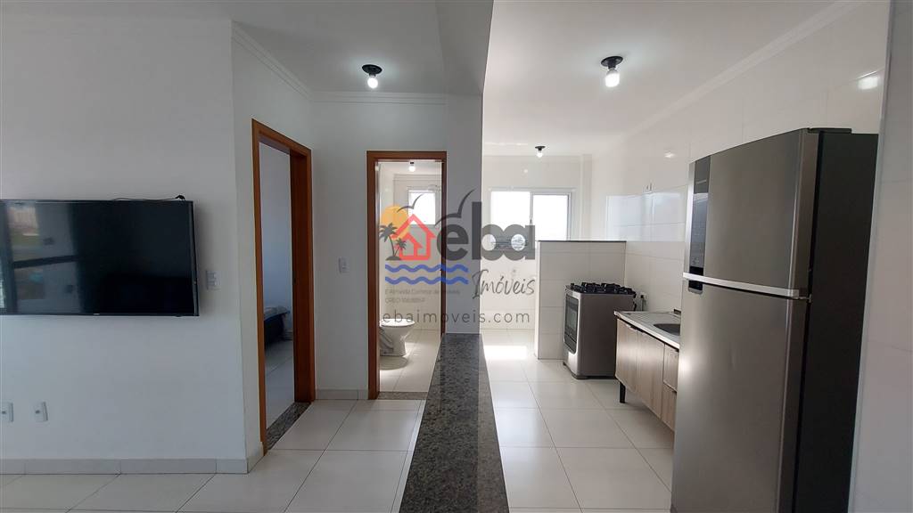 Apartamento com 1 quarto e 45 m² em Boqueirão, Praia Grande