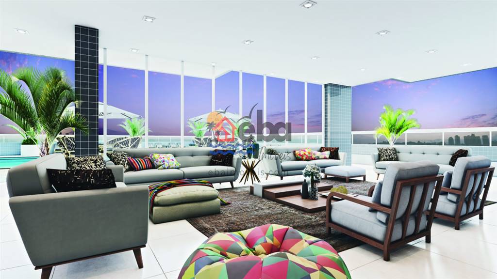 Apartamento com 2 quartos e 75 m² em Vila Guilhermina, Praia Grande