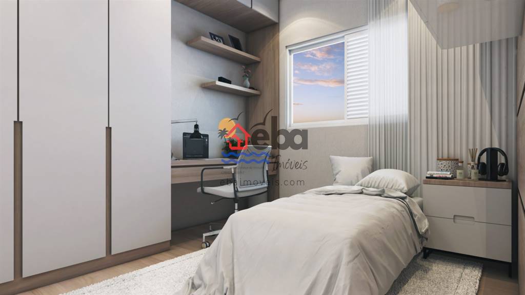 Apartamento com 2 quartos e 75 m² em Vila Guilhermina, Praia Grande