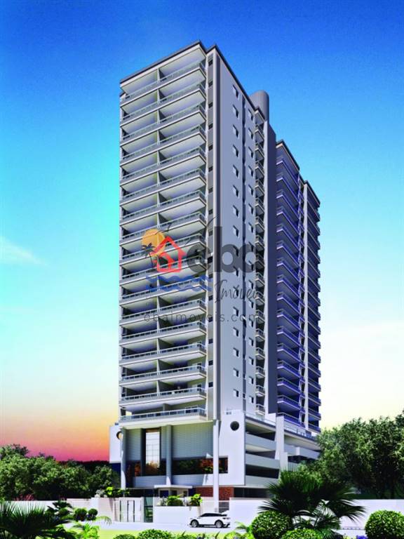 Apartamento com 2 quartos e 75 m² em Vila Guilhermina, Praia Grande