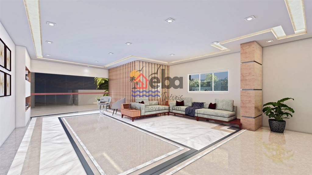 Apartamento com 2 quartos e 75 m² em Vila Guilhermina, Praia Grande