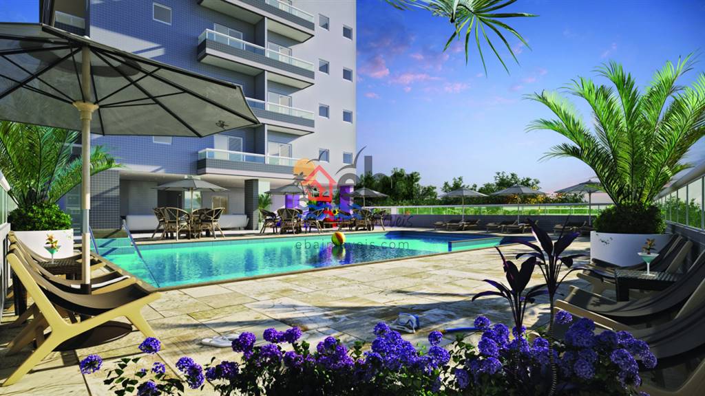 Apartamento com 2 quartos e 75 m² em Vila Guilhermina, Praia Grande