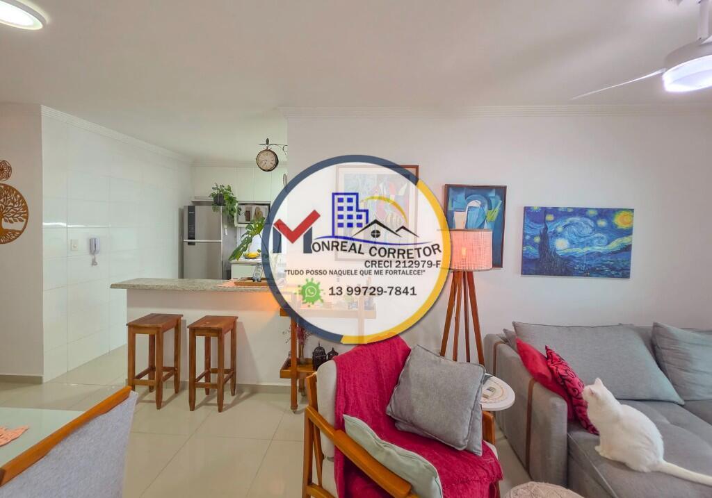 Apartamento com 2 quartos e 92 m² em Centro, Mongaguá