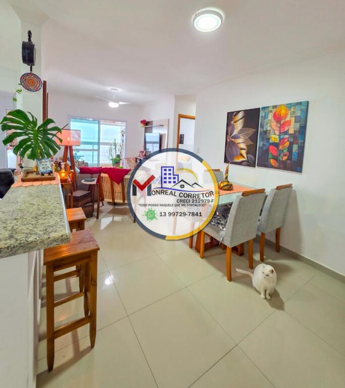 Apartamento com 2 quartos e 92 m² em Centro, Mongaguá