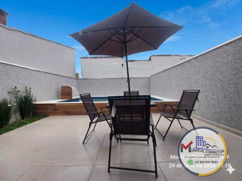 Casa com 3 quartos e 96 m² em Centro, Mongaguá