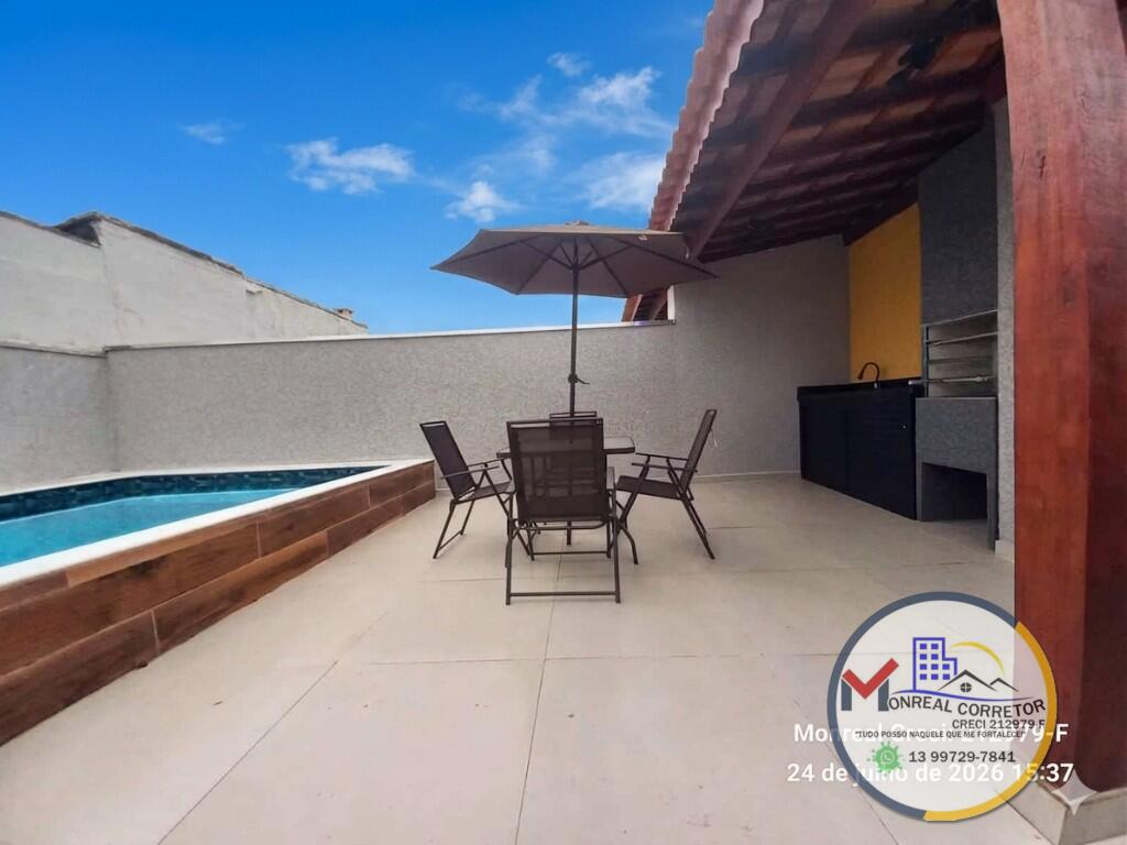 Casa com 3 quartos e 96 m² em Centro, Mongaguá