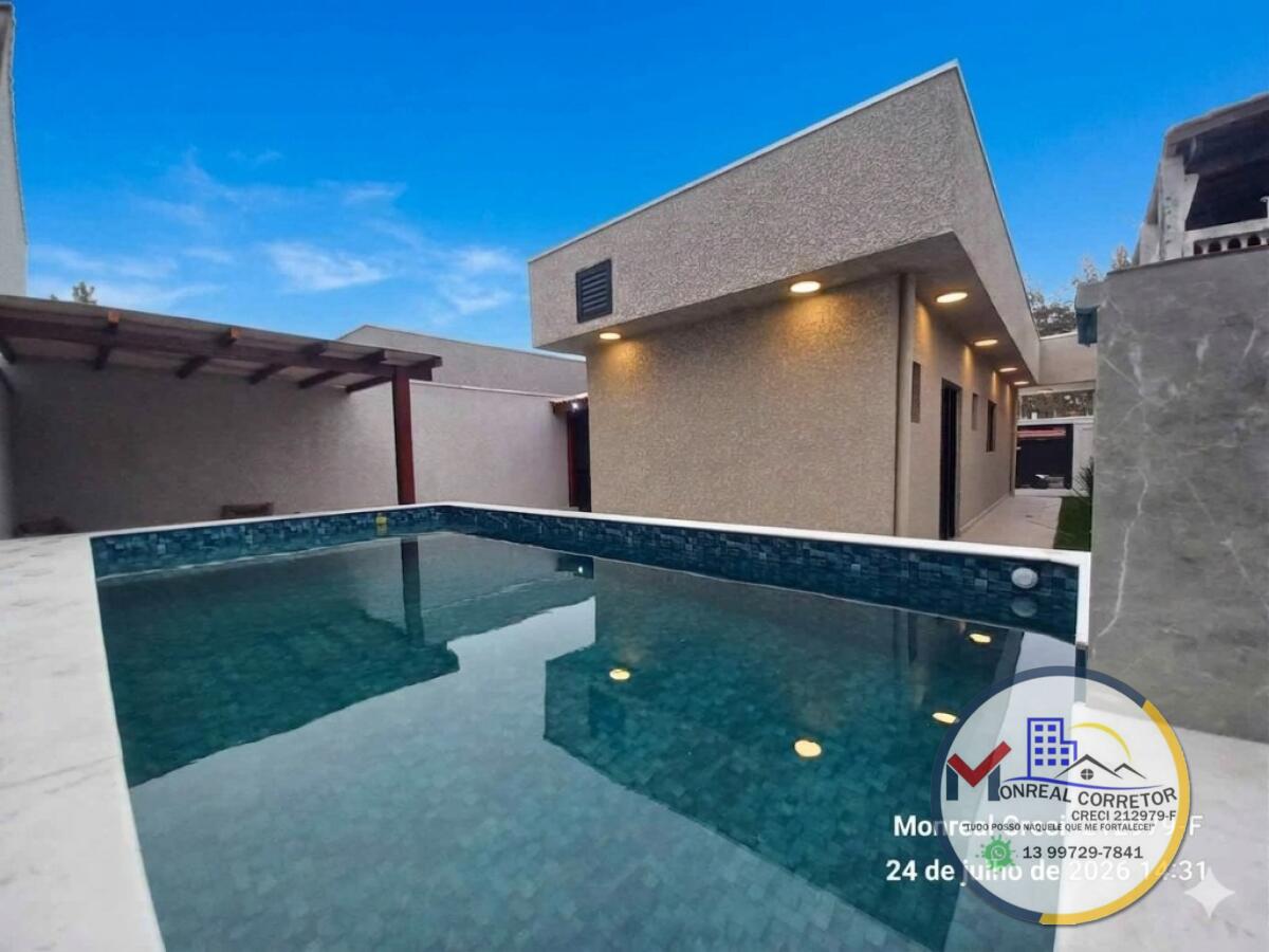 Casa com 3 quartos e 118 m² em Centro, Mongaguá