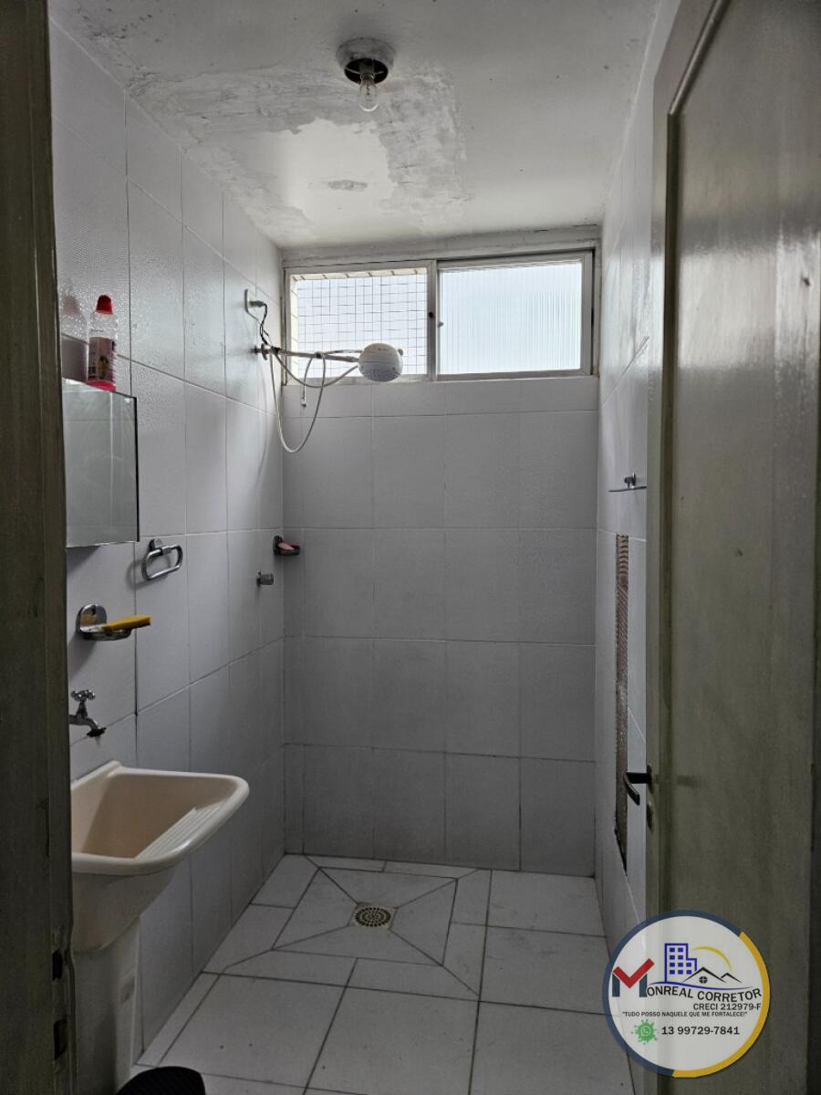 Apartamento com 1 quarto e 25 m² em Centro, Mongaguá