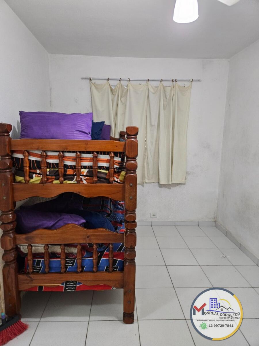 Apartamento com 1 quarto e 25 m² em Centro, Mongaguá