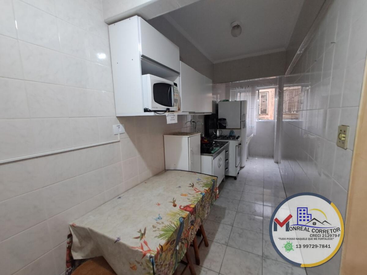 Apartamento com 1 quarto e 45 m² em Centro, Mongaguá