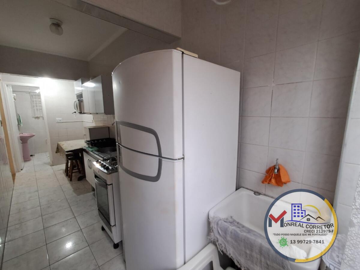 Apartamento com 1 quarto e 45 m² em Centro, Mongaguá