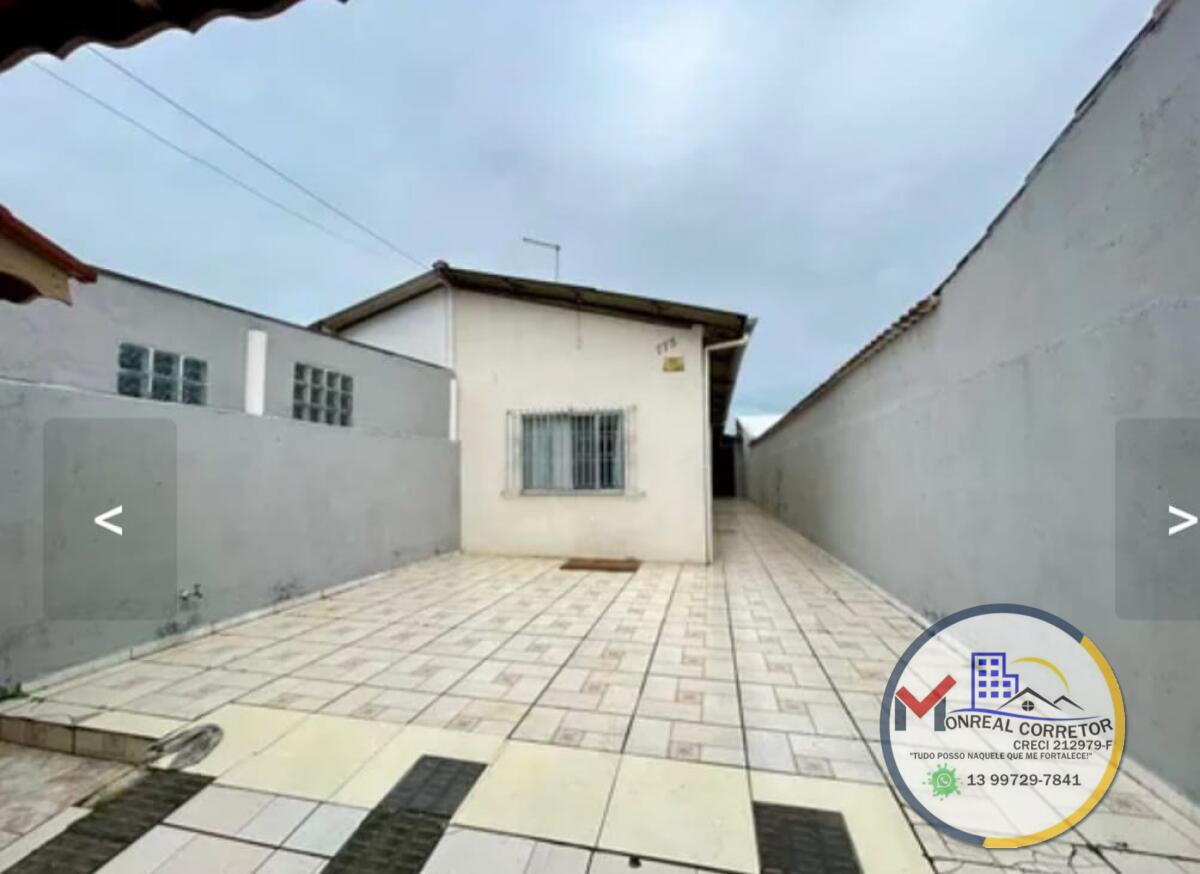 Casa com 2 quartos e 58 m² em Centro, Mongaguá