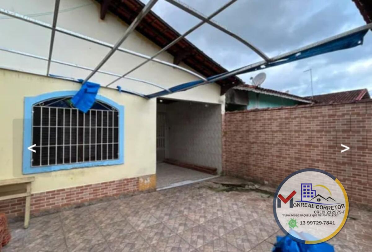 Casa com 2 quartos e 59 m² em Centro, Mongaguá