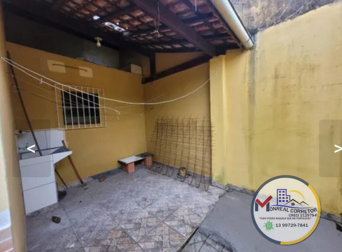 Casa com 2 quartos e 59 m² em Centro, Mongaguá