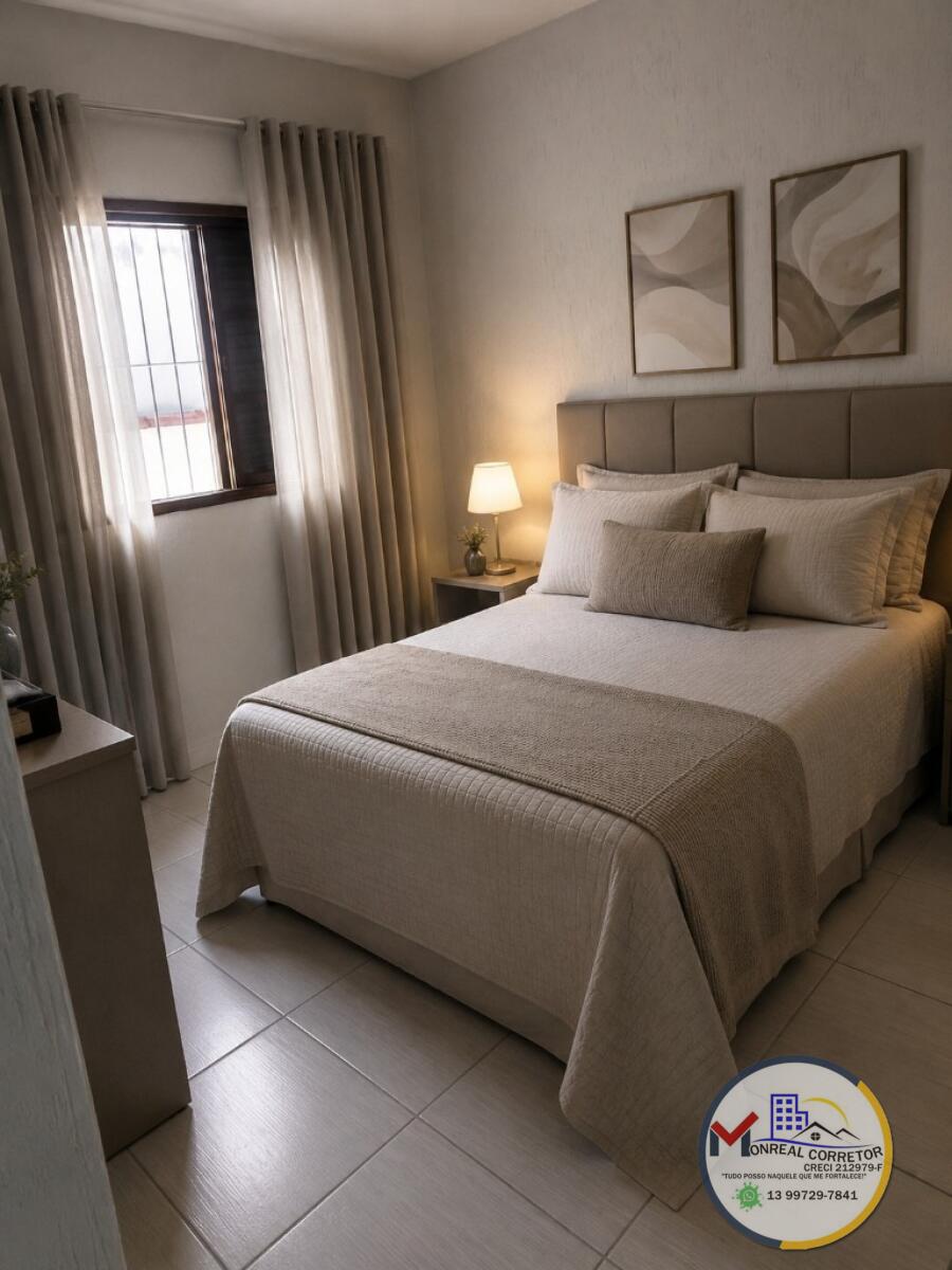 Casa com 2 quartos e 60 m² em Centro, Mongaguá