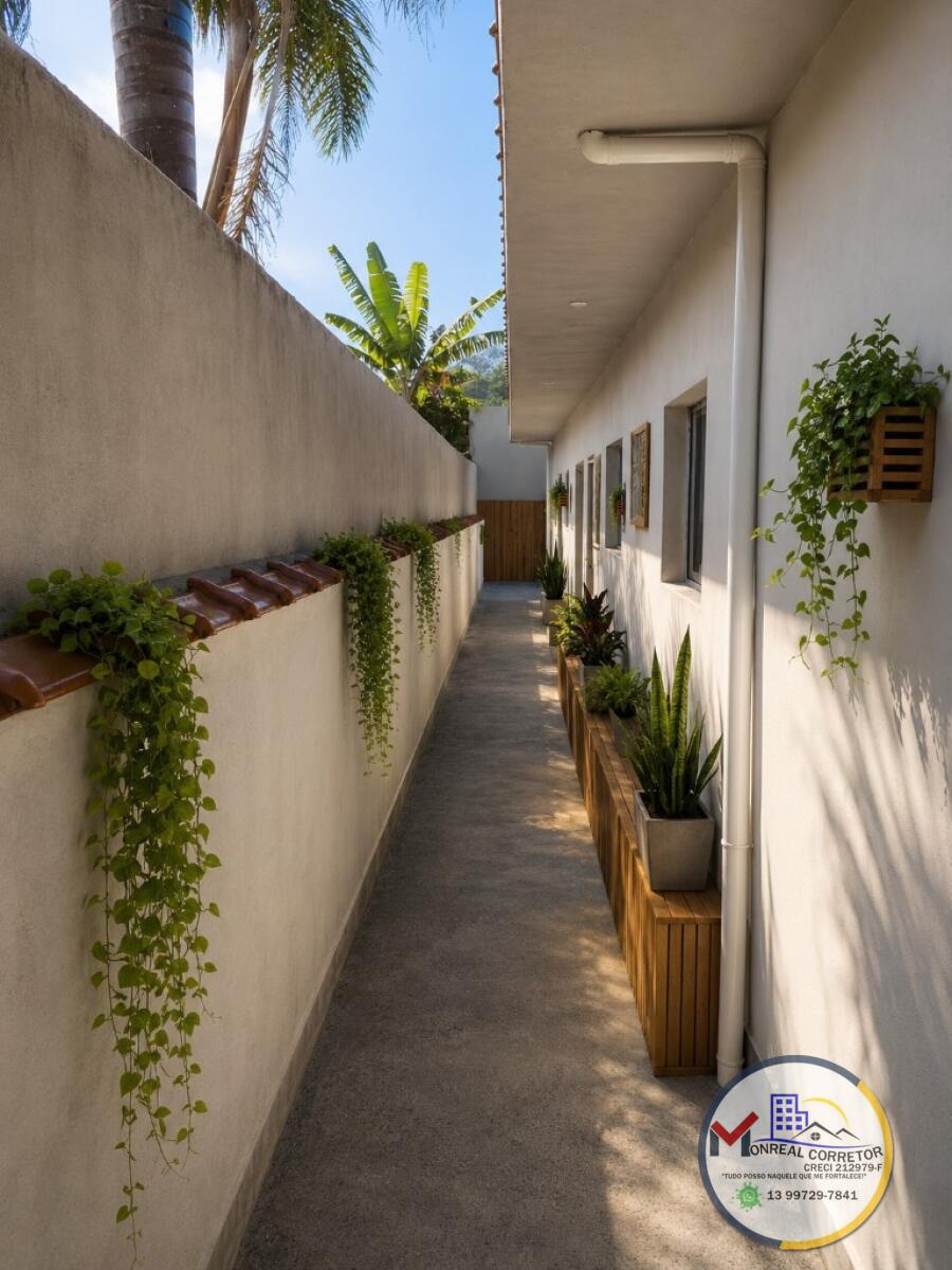 Casa com 2 quartos e 60 m² em Centro, Mongaguá