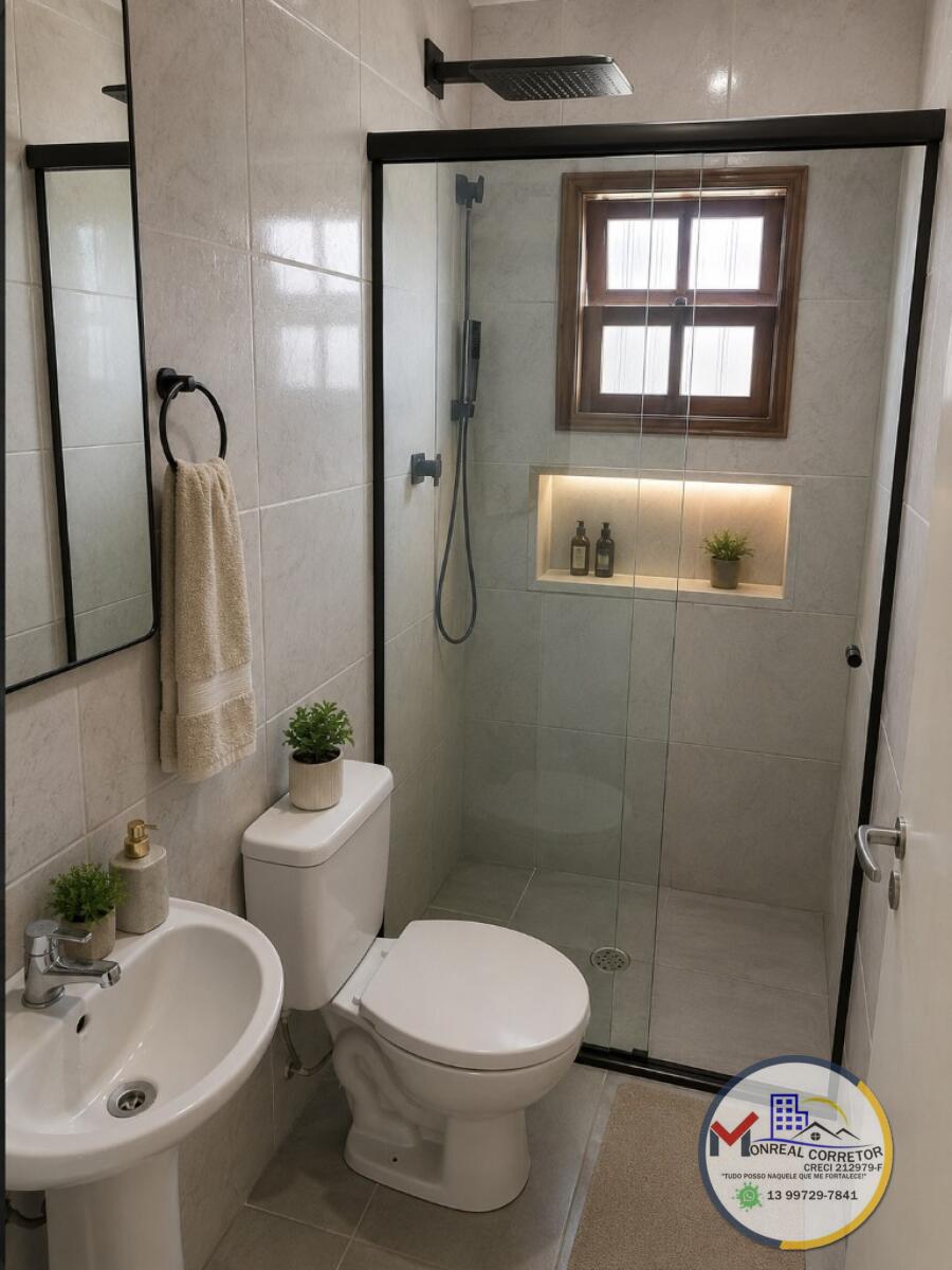 Casa com 2 quartos e 60 m² em Centro, Mongaguá