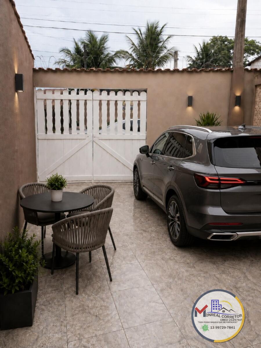 Casa com 2 quartos e 72 m² em Centro, Mongaguá