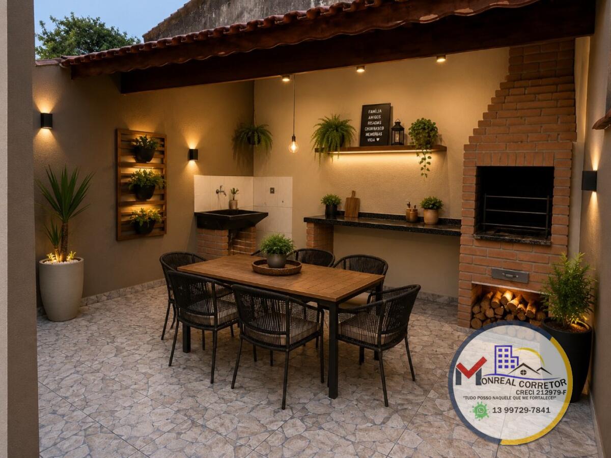 Casa com 2 quartos e 72 m² em Centro, Mongaguá
