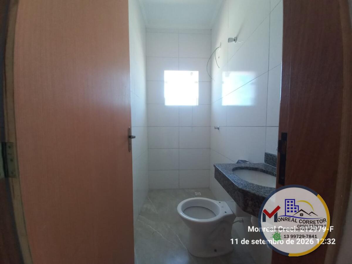 Casa com 2 quartos e 66 m² em Centro, Mongaguá