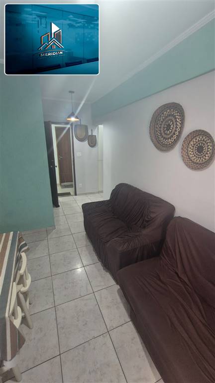 Apartamento com 1 quarto e 45 m² em Tude Bastos (Sítio Do Campo), Praia Grande