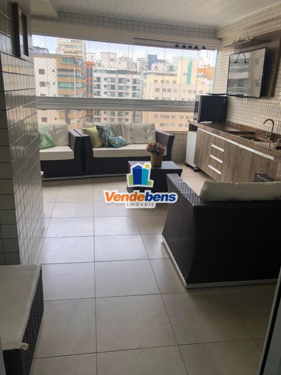 Apartamento com 3 quartos e 157 m² em Vila Guilhermina, Praia Grande