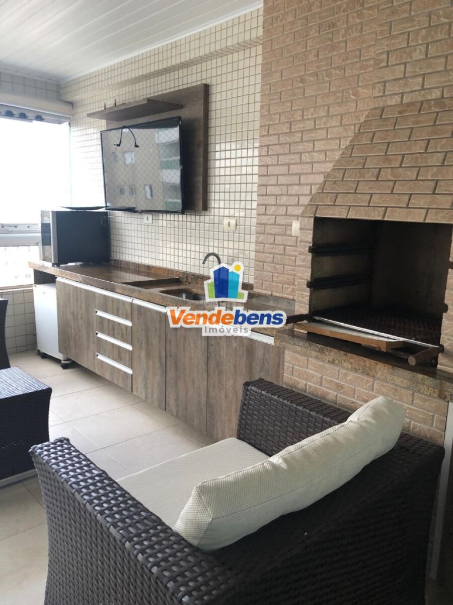 Apartamento com 3 quartos e 157 m² em Vila Guilhermina, Praia Grande