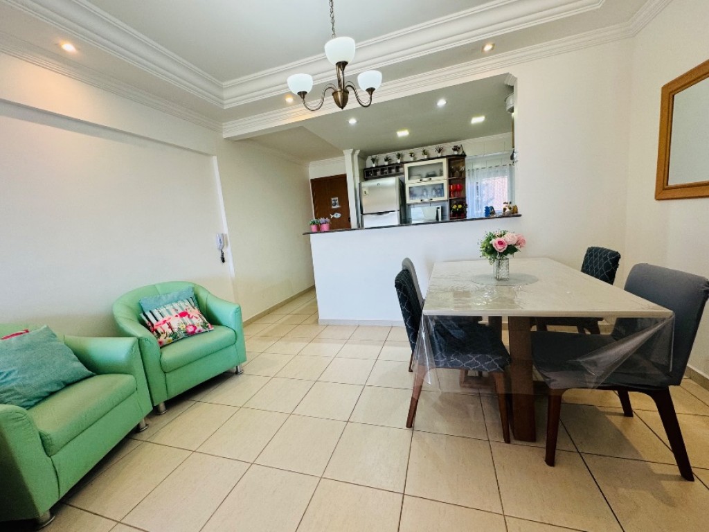 Apartamento com 2 quartos e 72 m² em Boqueirão, Praia Grande