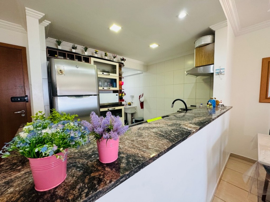 Apartamento com 2 quartos e 72 m² em Boqueirão, Praia Grande