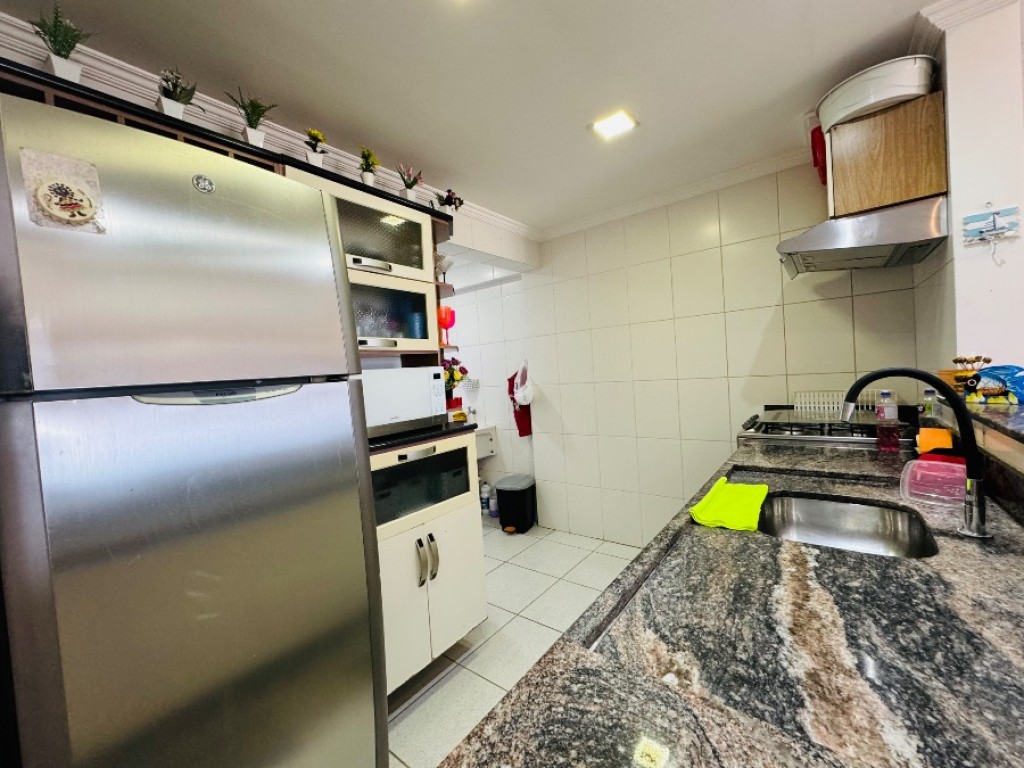 Apartamento com 2 quartos e 72 m² em Boqueirão, Praia Grande