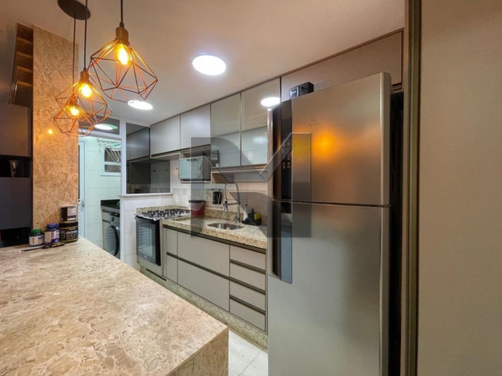 Apartamento com 2 quartos e 77 m² em Boqueirão, Praia Grande