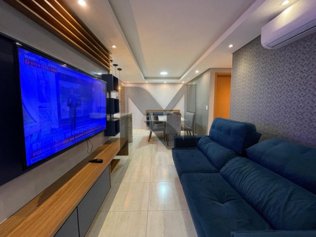 Apartamento com 2 quartos e 77 m² em Boqueirão, Praia Grande