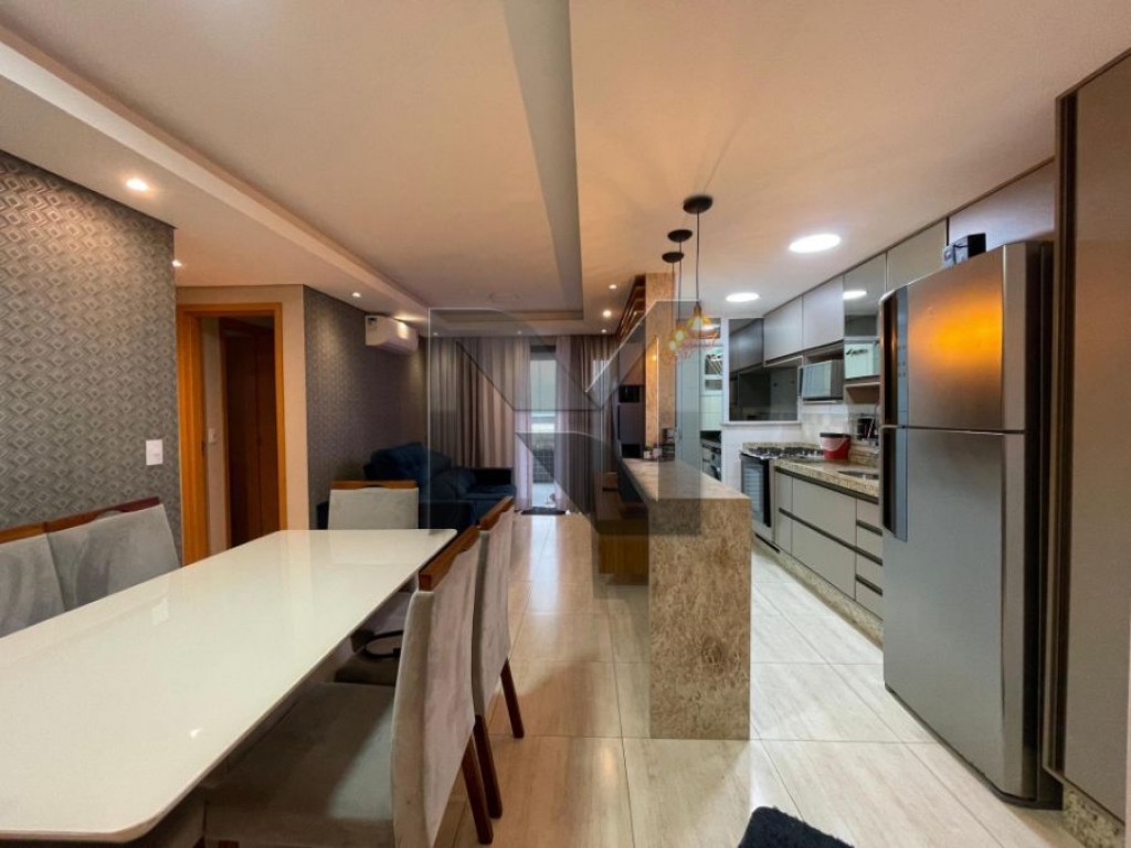 Apartamento com 2 quartos e 77 m² em Boqueirão, Praia Grande