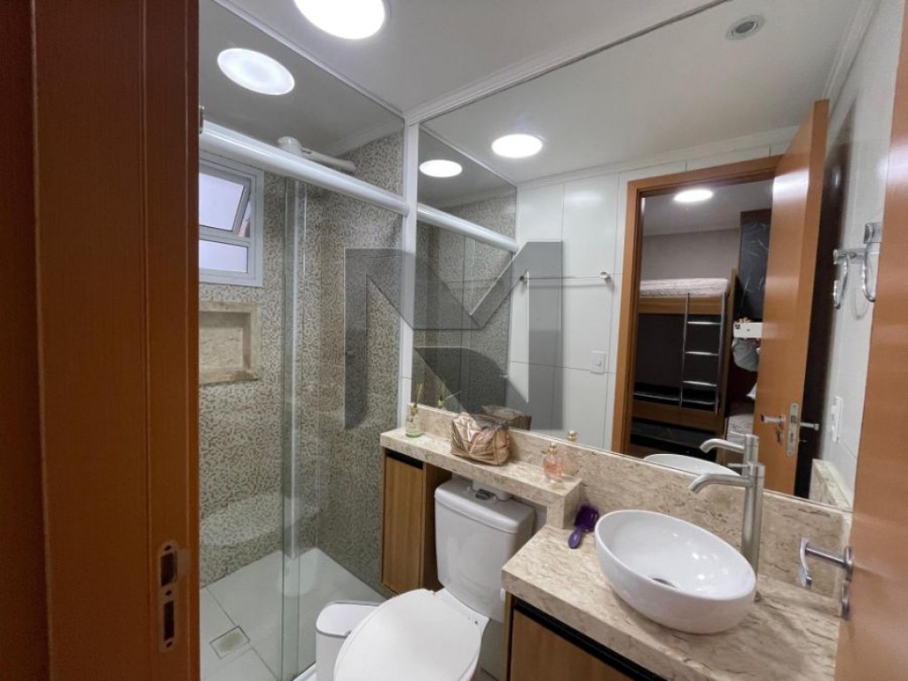 Apartamento com 2 quartos e 77 m² em Boqueirão, Praia Grande