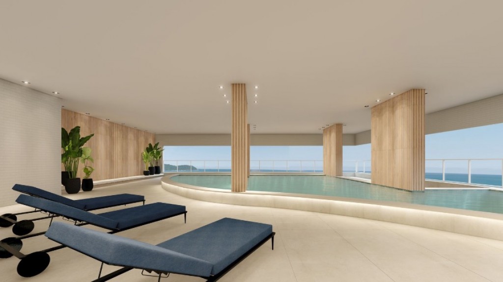 Apartamento com 3 quartos e 132 m² em Boqueirão, Praia Grande