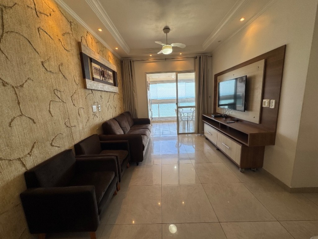 Apartamento com 2 quartos e 72 m² em Boqueirão, Praia Grande