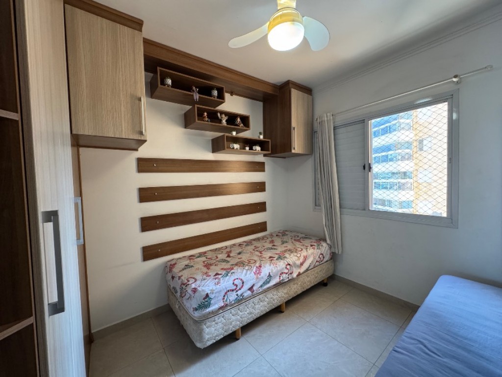 Apartamento com 2 quartos e 72 m² em Boqueirão, Praia Grande