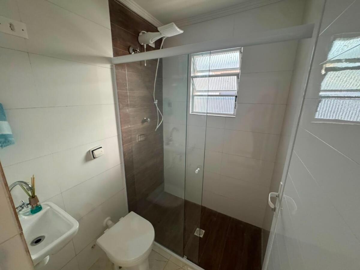 Apartamento com 1 quarto e 30 m² em Boqueirão, Praia Grande