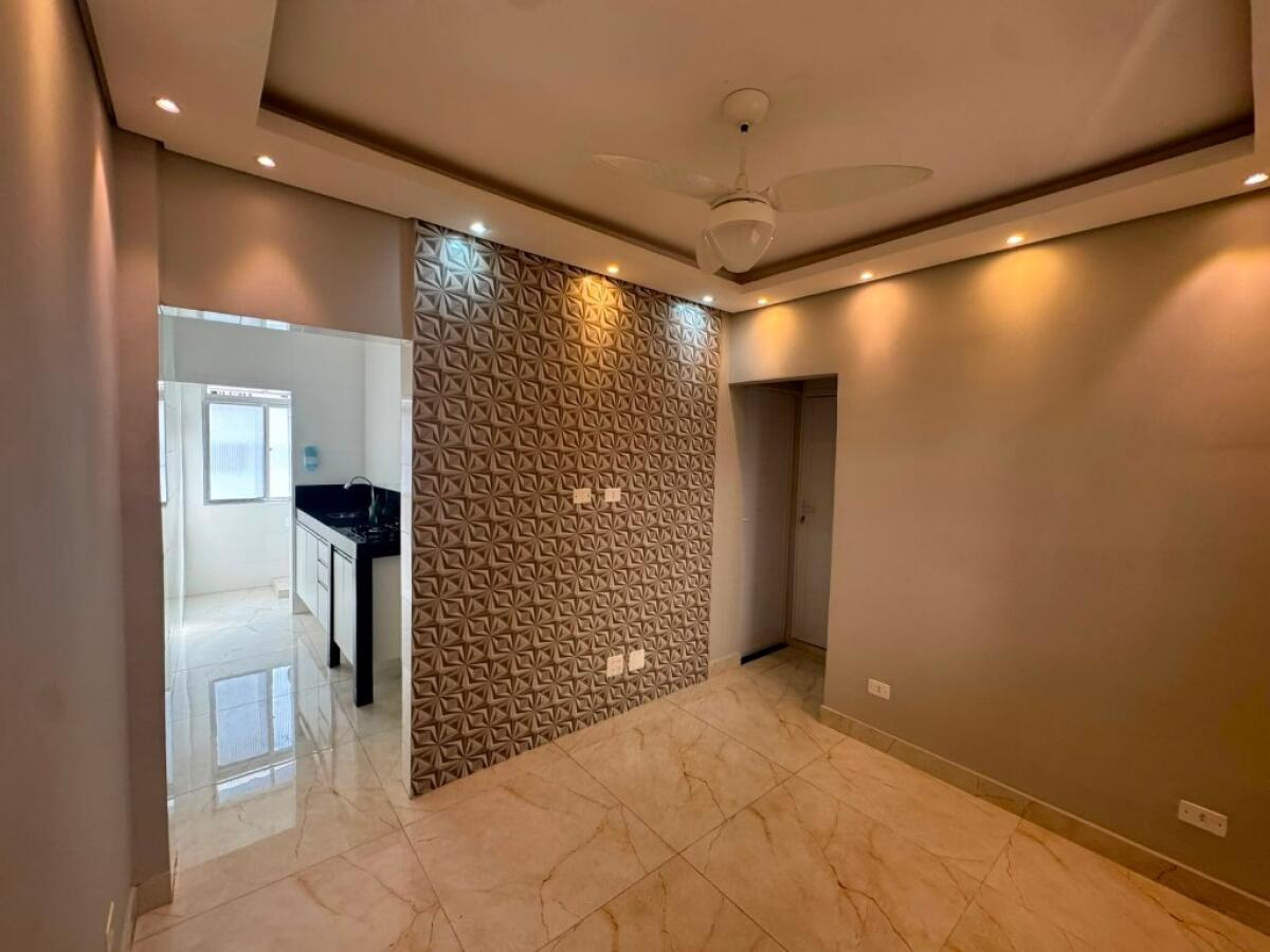 Apartamento com 1 quarto e 30 m² em Boqueirão, Praia Grande