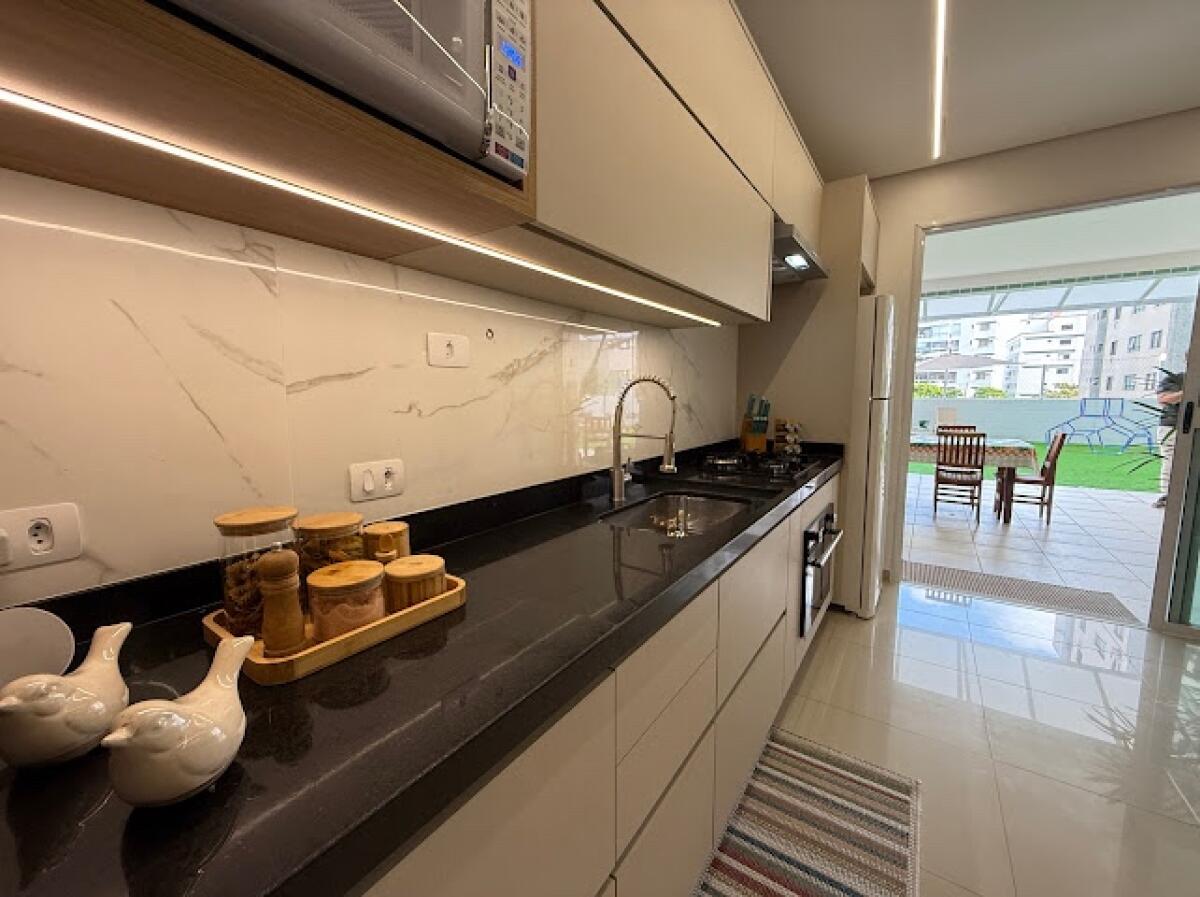 Apartamento com 3 quartos e 143 m² em Boqueirão, Praia Grande