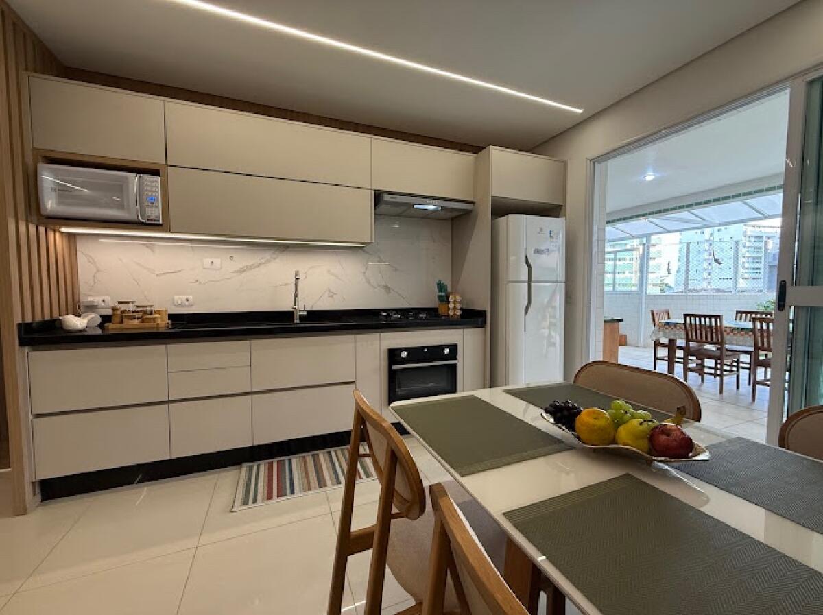 Apartamento com 3 quartos e 143 m² em Boqueirão, Praia Grande
