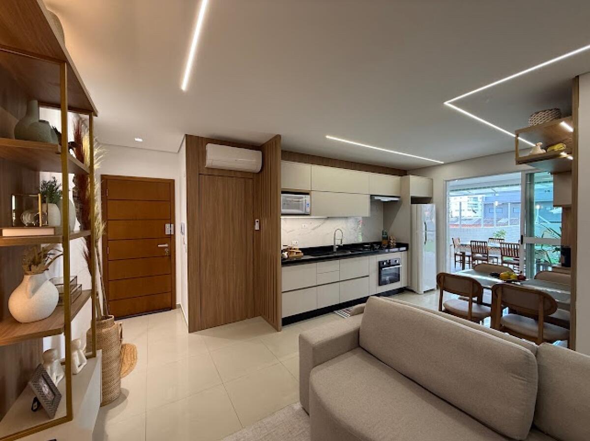 Apartamento com 3 quartos e 143 m² em Boqueirão, Praia Grande